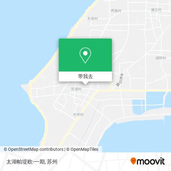 太湖帕堤欧-一期地图