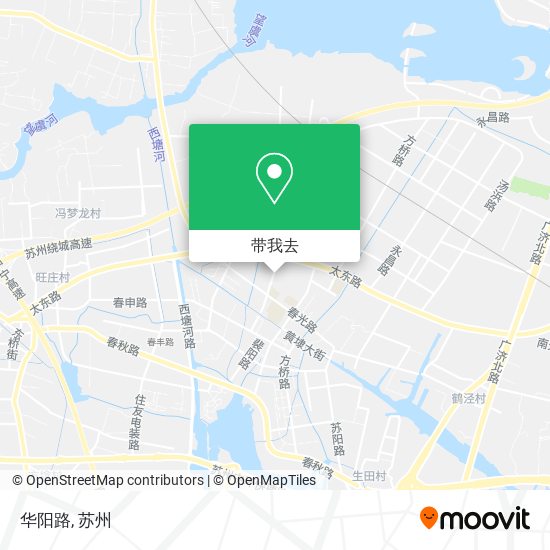 华阳路地图