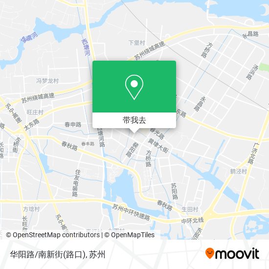华阳路/南新街(路口)地图