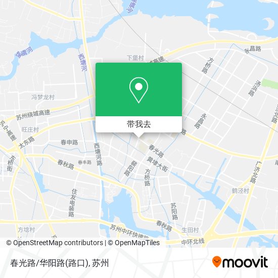 春光路/华阳路(路口)地图