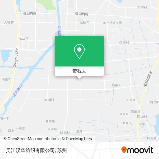 吴江汉华纺织有限公司地图