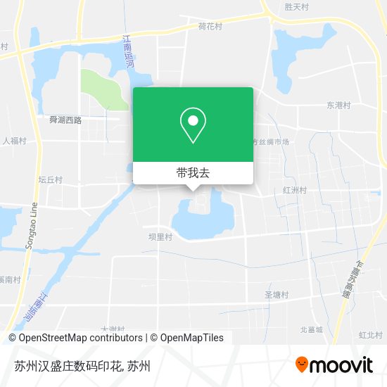 苏州汉盛庄数码印花地图