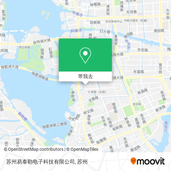 苏州易泰勒电子科技有限公司地图