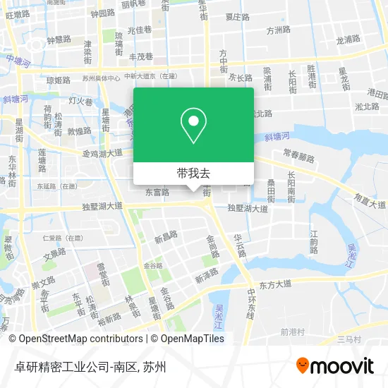 卓研精密工业公司-南区地图