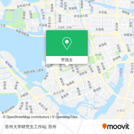 苏州大学研究生工作站地图