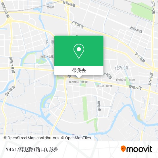 Y461/薛赵路(路口)地图