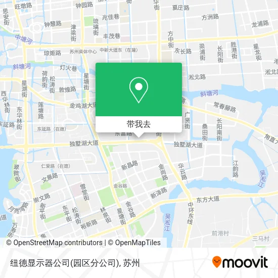 纽德显示器公司(园区分公司)地图
