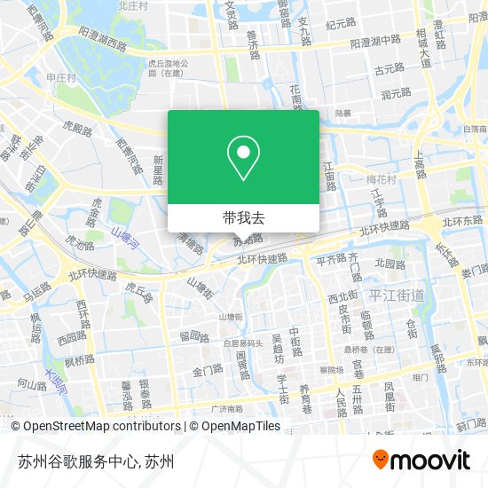 苏州谷歌服务中心地图