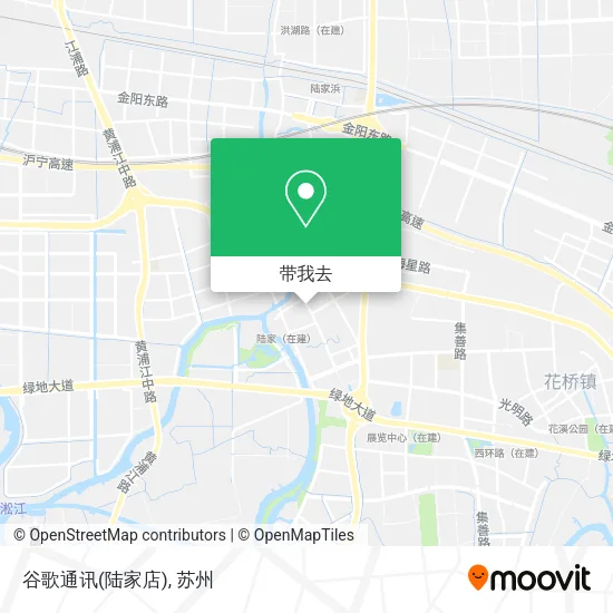 谷歌通讯(陆家店)地图