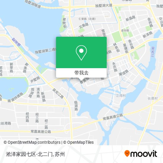 淞泽家园七区-北二门地图