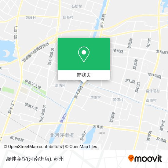 馨佳宾馆(河南街店)地图