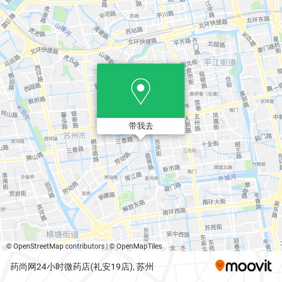 药尚网24小时微药店(礼安19店)地图