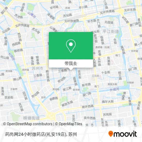 药尚网24小时微药店(礼安19店)地图
