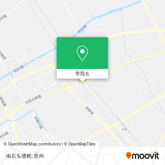 南石头塘桥地图