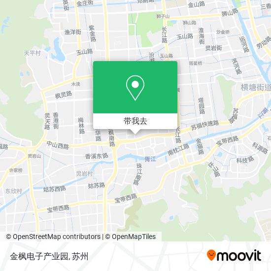 金枫电子产业园地图