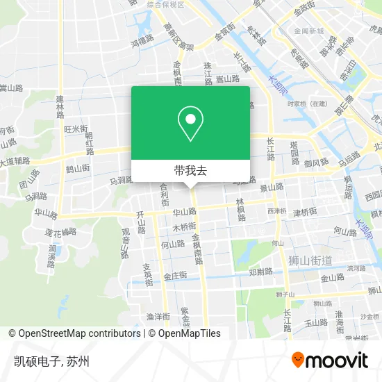 凯硕电子地图