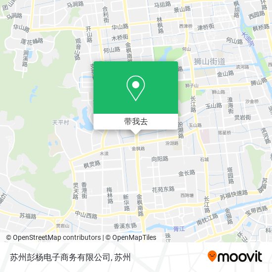 苏州彭杨电子商务有限公司地图