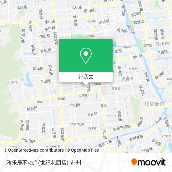 雅乐居不动产(世纪花园店)地图