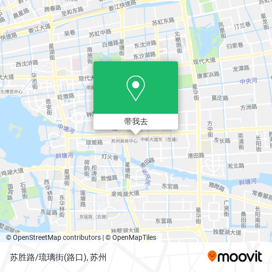 苏胜路/琉璃街(路口)地图