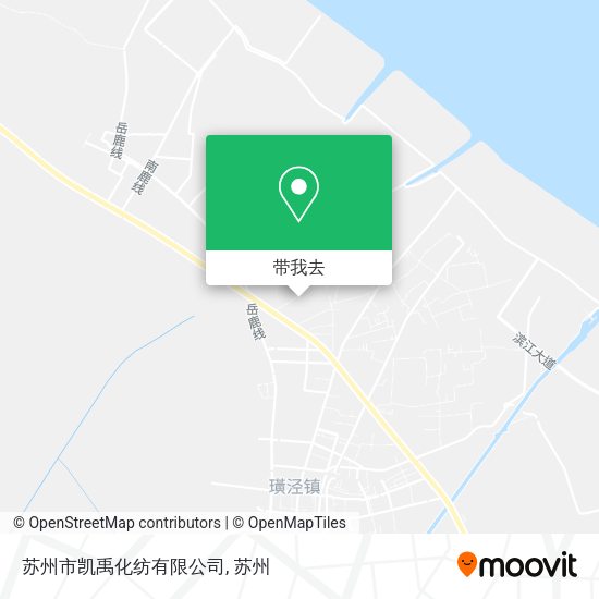 苏州市凯禹化纺有限公司地图