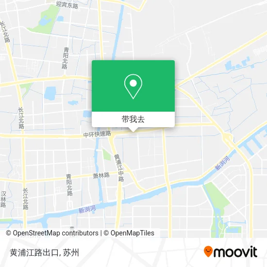 黄浦江路出口地图