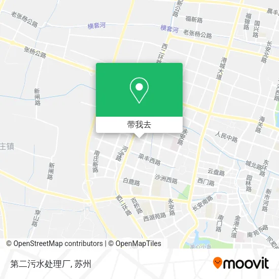 第二污水处理厂地图