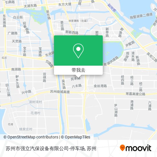 苏州市强立汽保设备有限公司-停车场地图