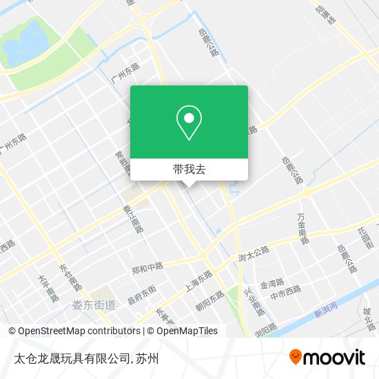 太仓龙晟玩具有限公司地图