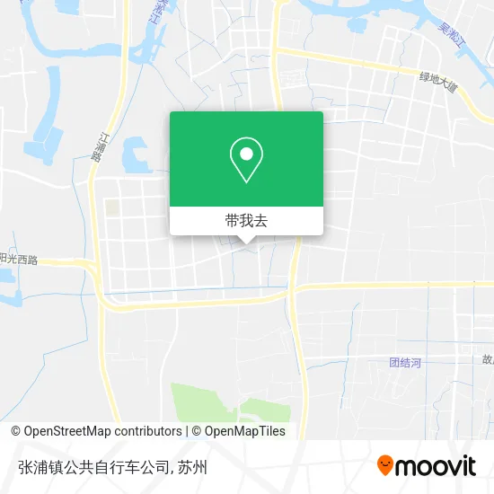 张浦镇公共自行车公司地图
