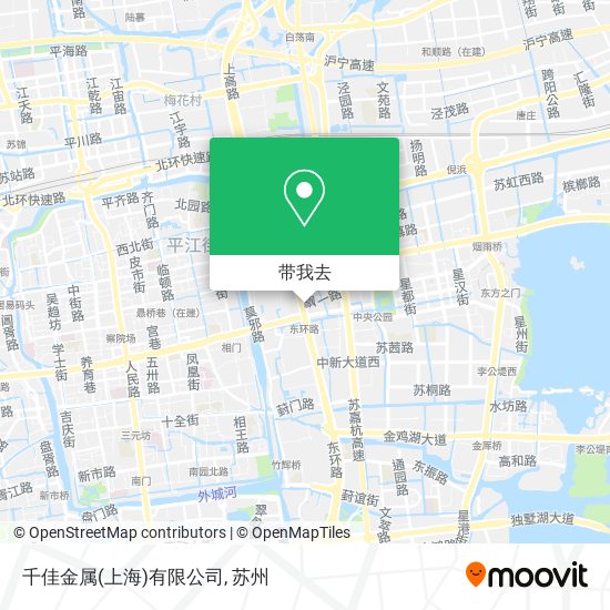 千佳金属(上海)有限公司地图