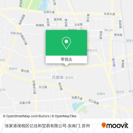 张家港保税区亿佳和贸易有限公司-东南门地图