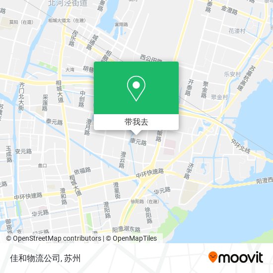 佳和物流公司地图