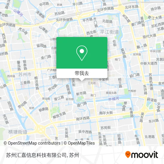 苏州汇嘉信息科技有限公司地图