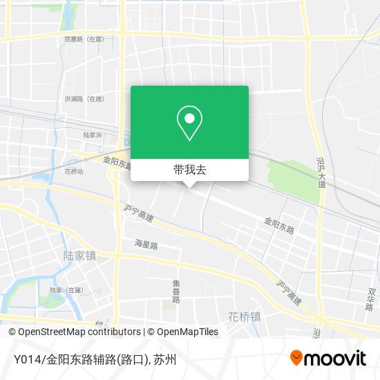 Y014/金阳东路辅路(路口)地图