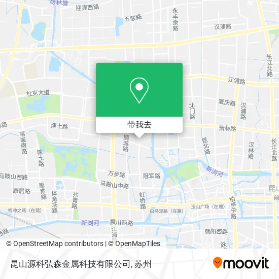 昆山源科弘森金属科技有限公司地图