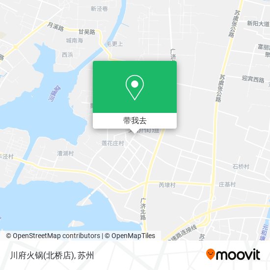 川府火锅(北桥店)地图