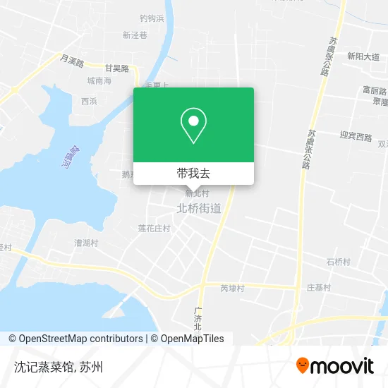 沈记蒸菜馆地图