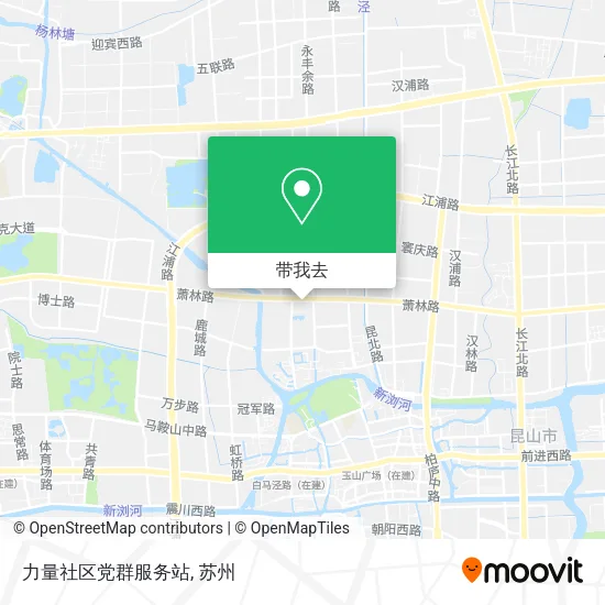 力量社区党群服务站地图
