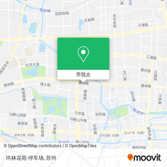 尚林花苑-停车场地图