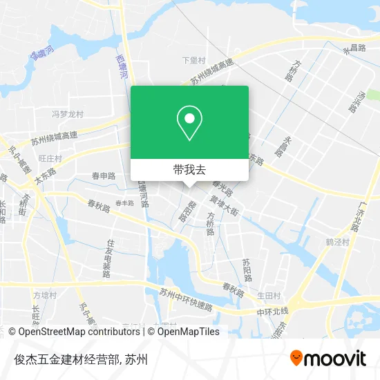 俊杰五金建材经营部地图