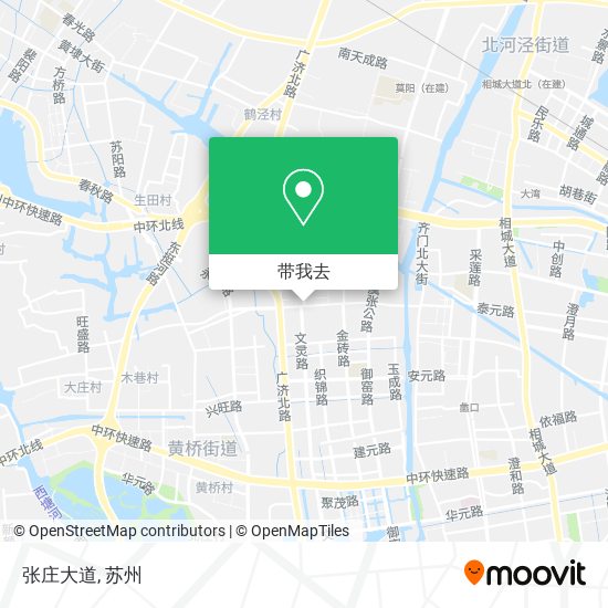 张庄大道地图
