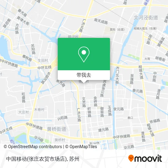 中国移动(张庄农贸市场店)地图