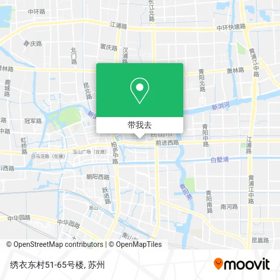 绣衣东村51-65号楼地图
