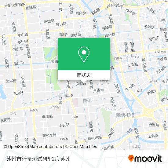 苏州市计量测试研究所地图