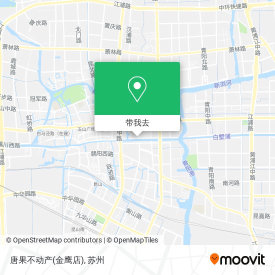 唐果不动产(金鹰店)地图