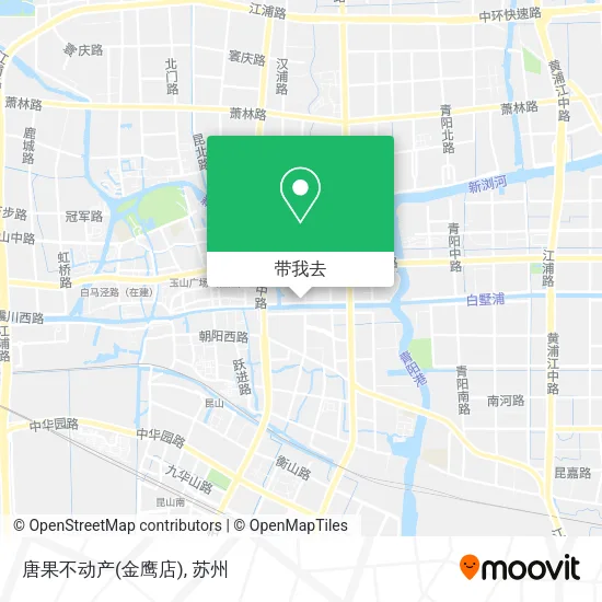 唐果不动产(金鹰店)地图
