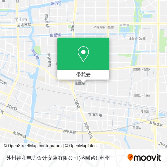 苏州神和电力设计安装有限公司(盛晞路)地图