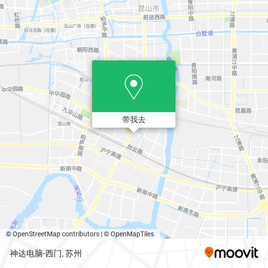 神达电脑-西门地图