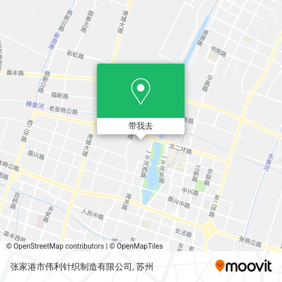 张家港市伟利针织制造有限公司地图