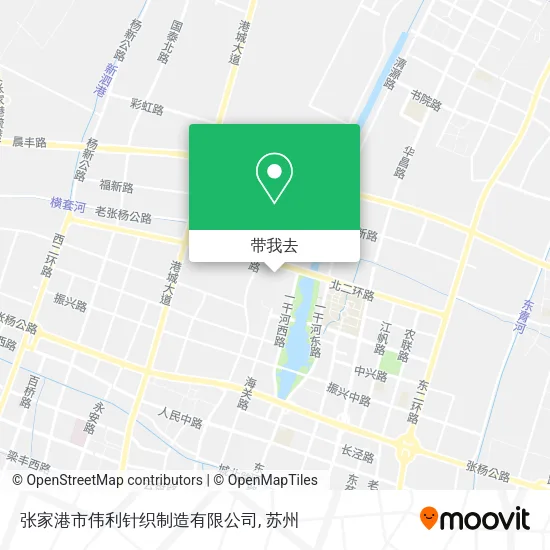 张家港市伟利针织制造有限公司地图